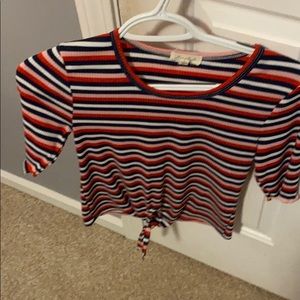 Ultra flirt crop top